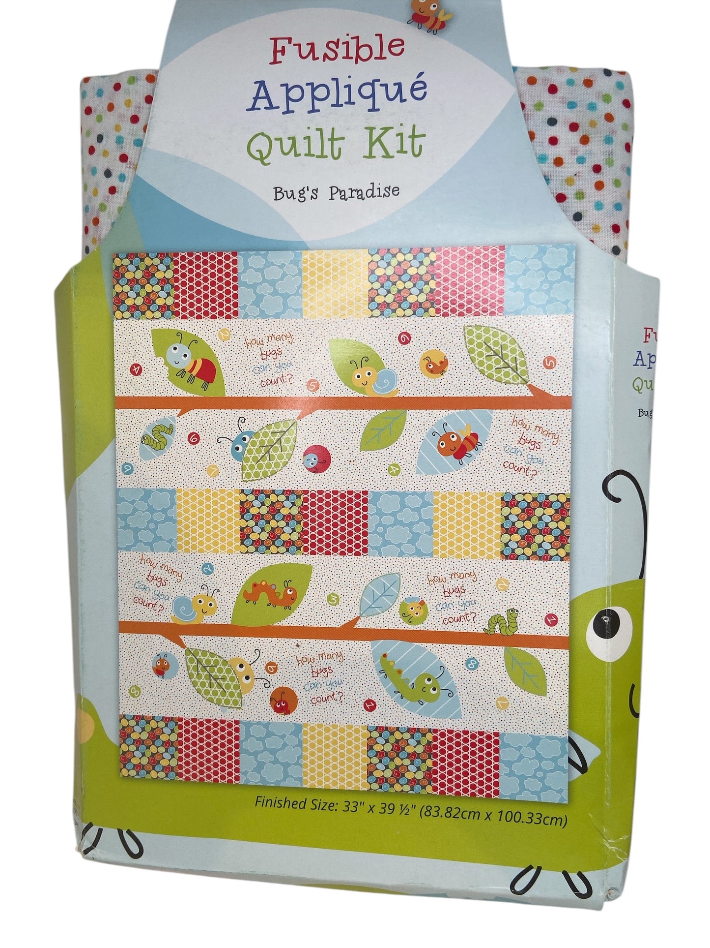 Bug's Paradise Fusible Applique Quilt Kit
