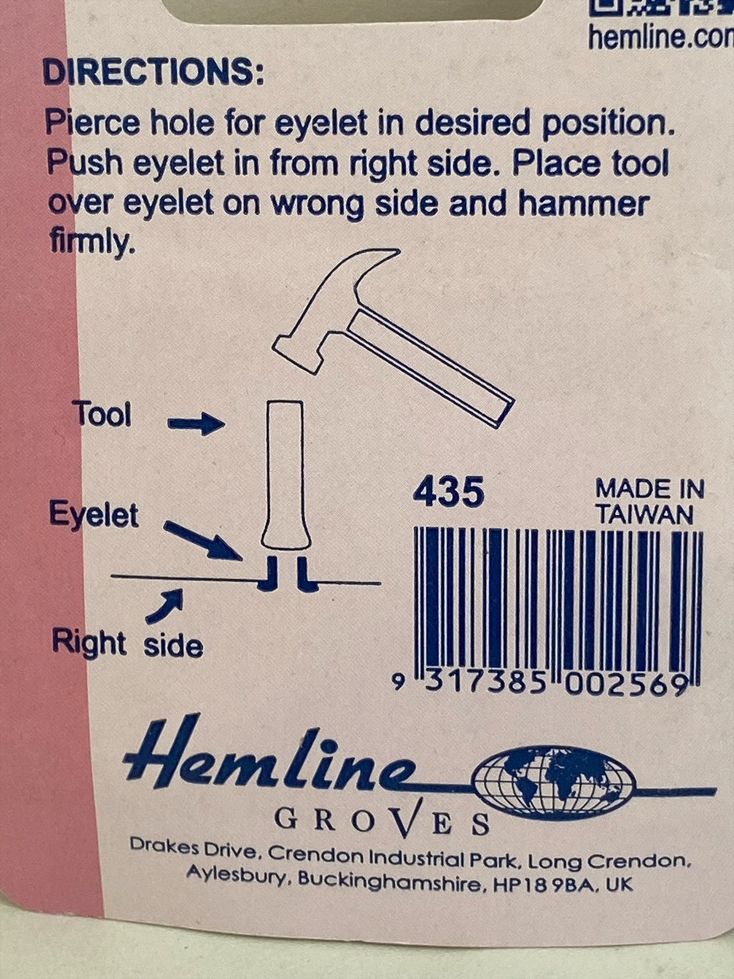 Oeillets - Couleurs assorties