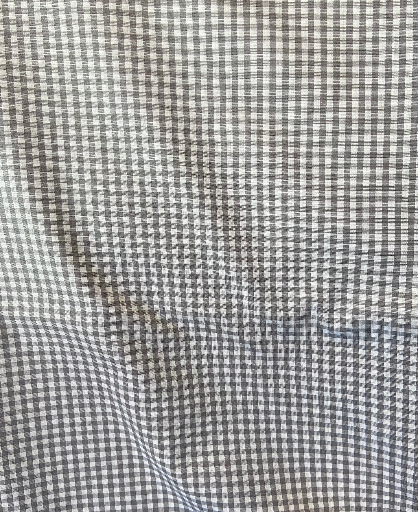 Gingham Pattern Lightweight Cotton