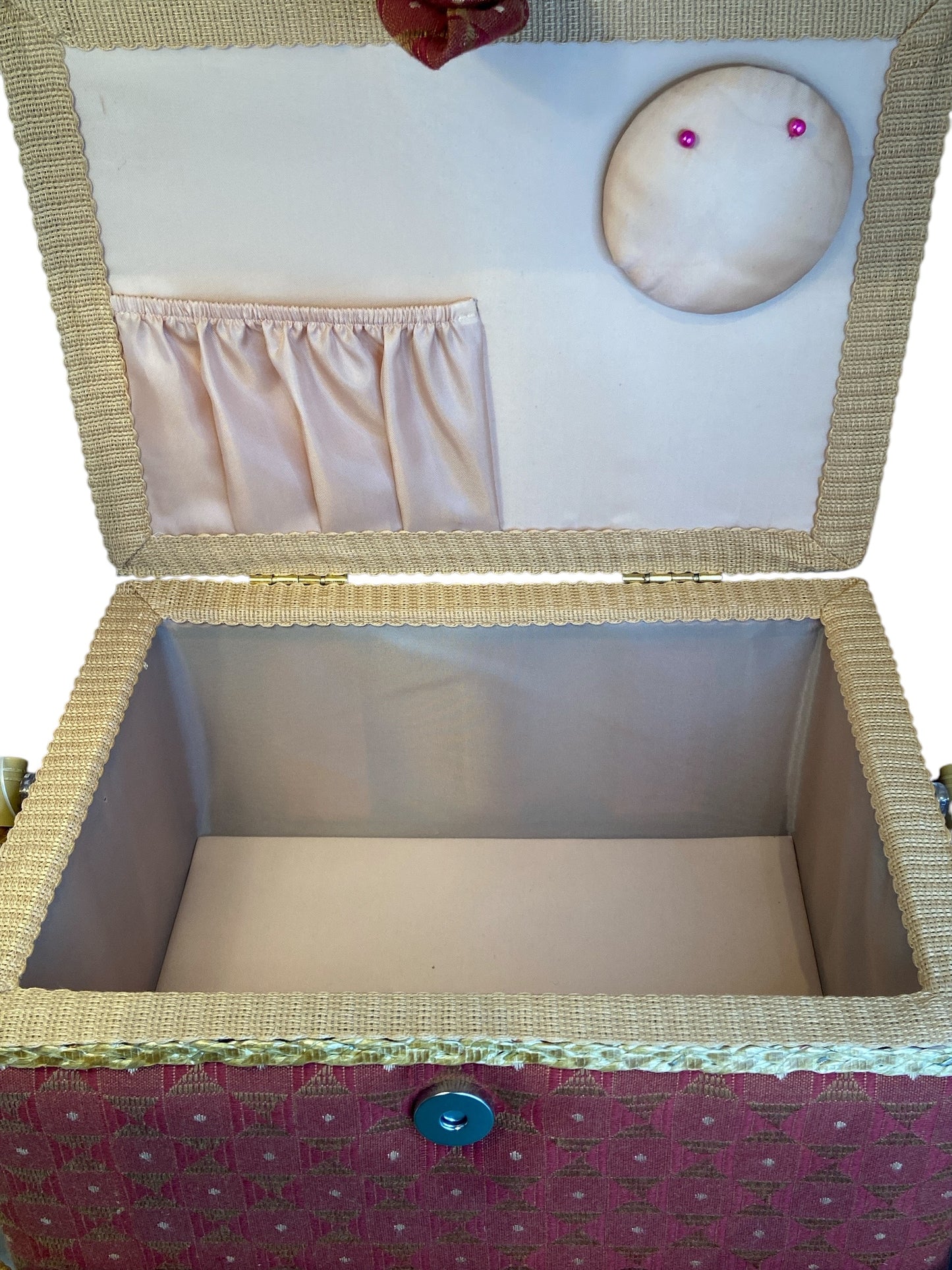 Fabric Covered Sewing Box