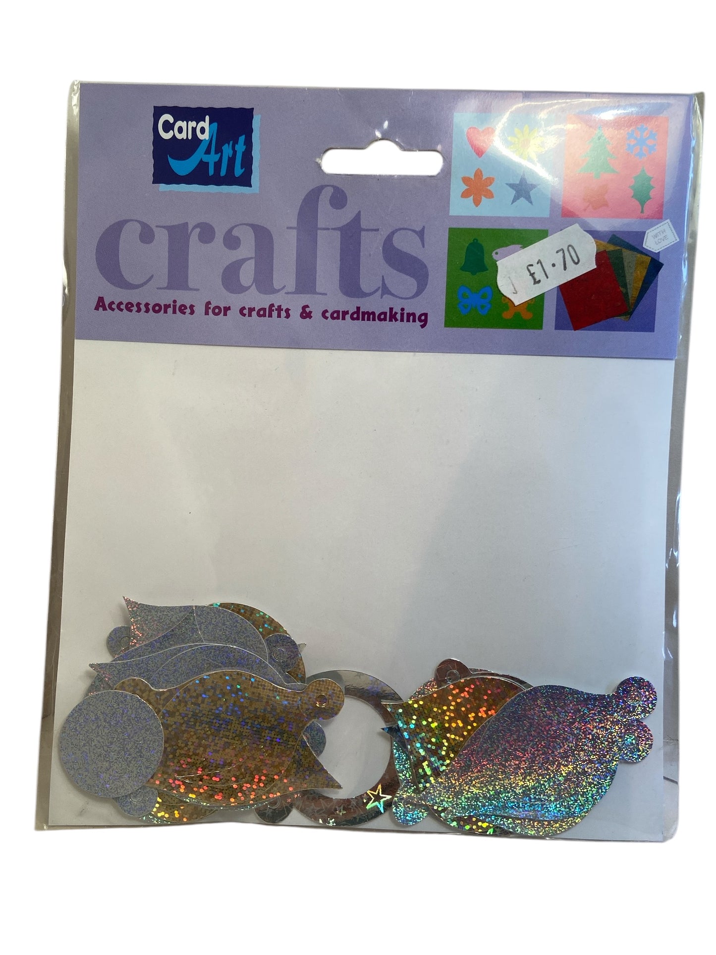 Boules de Noël holographiques découpées