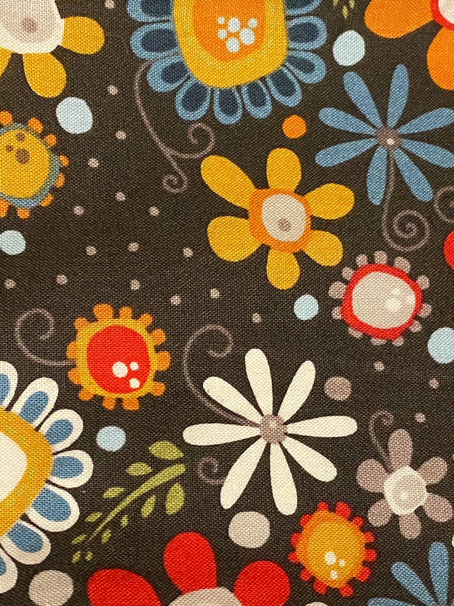 Nested Owis Floral Fabric - Fat Quarter