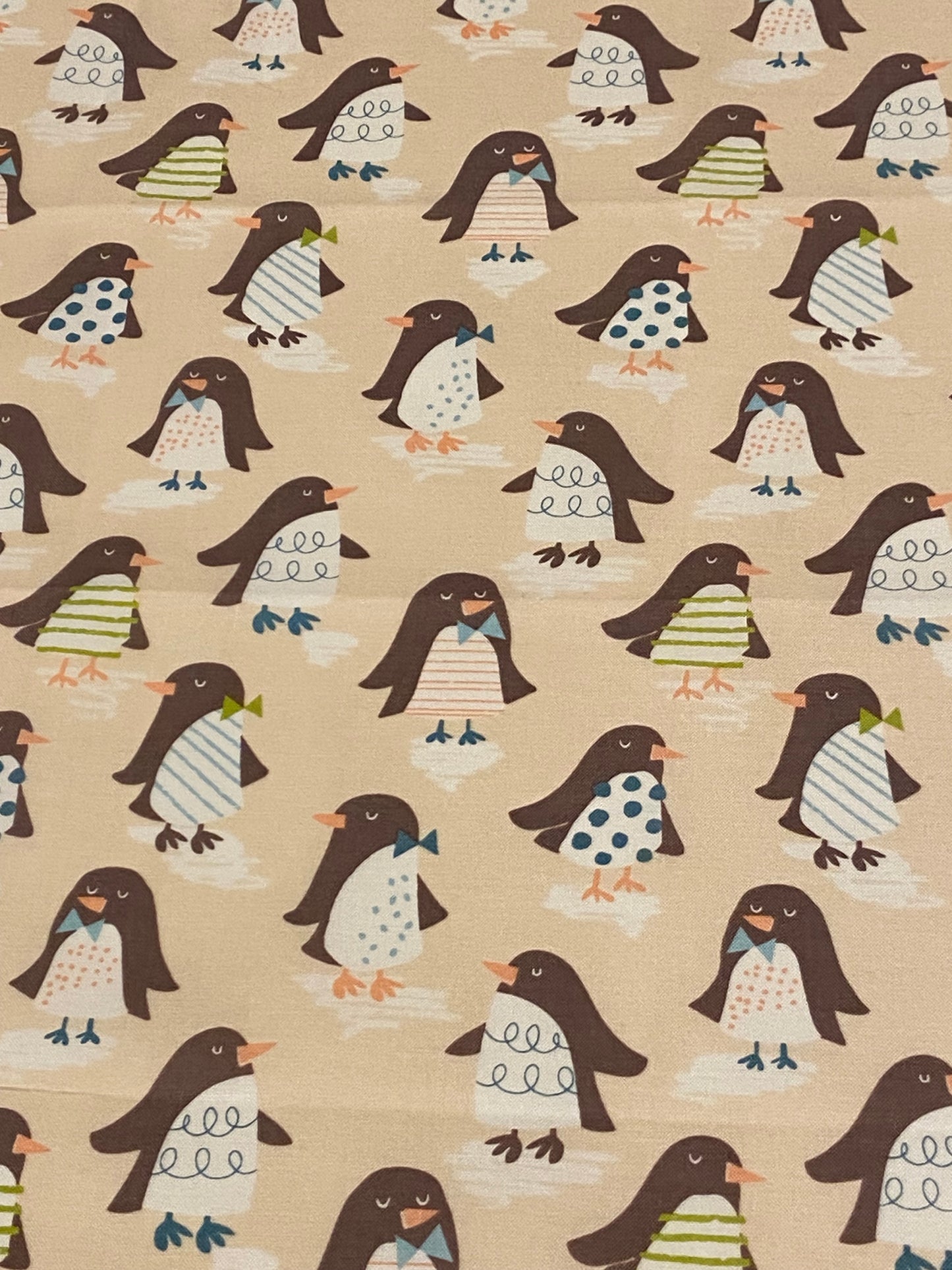 Tissu Pingouin - Fat Quarter