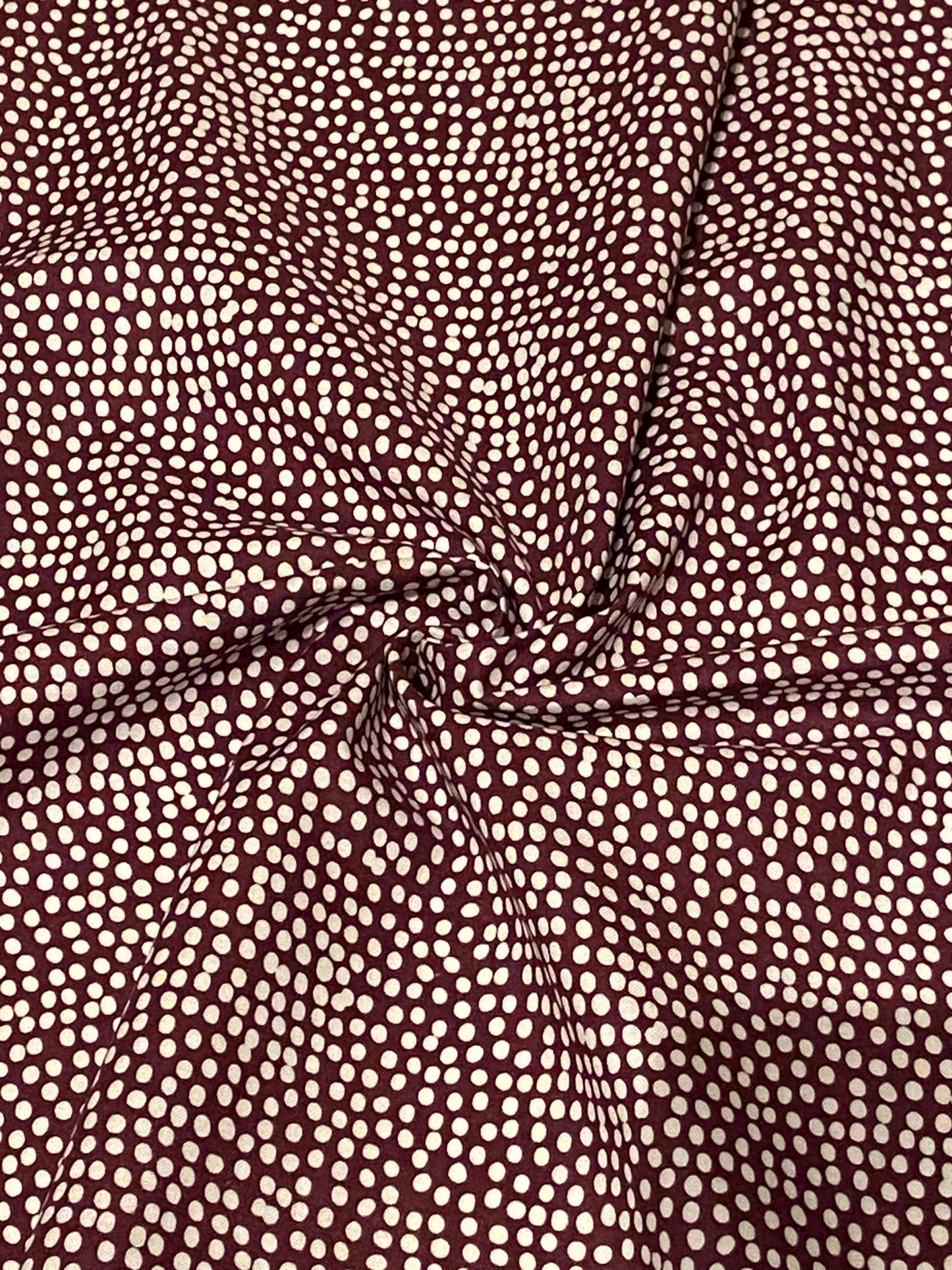 Imprimé Flurry en rouge vin - Fat Quarter