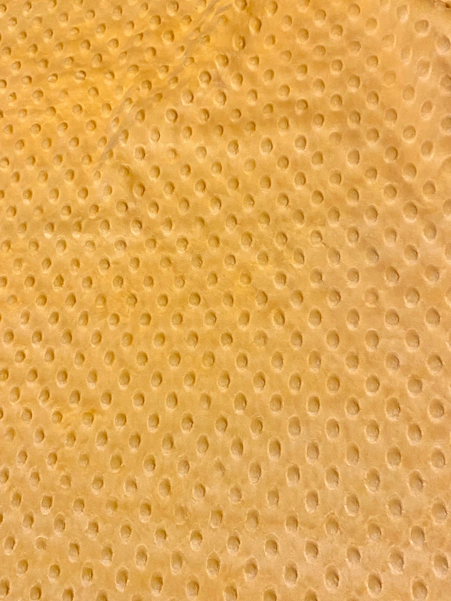 Polaire Minky Dimple - Jaune citron - Dernier reste