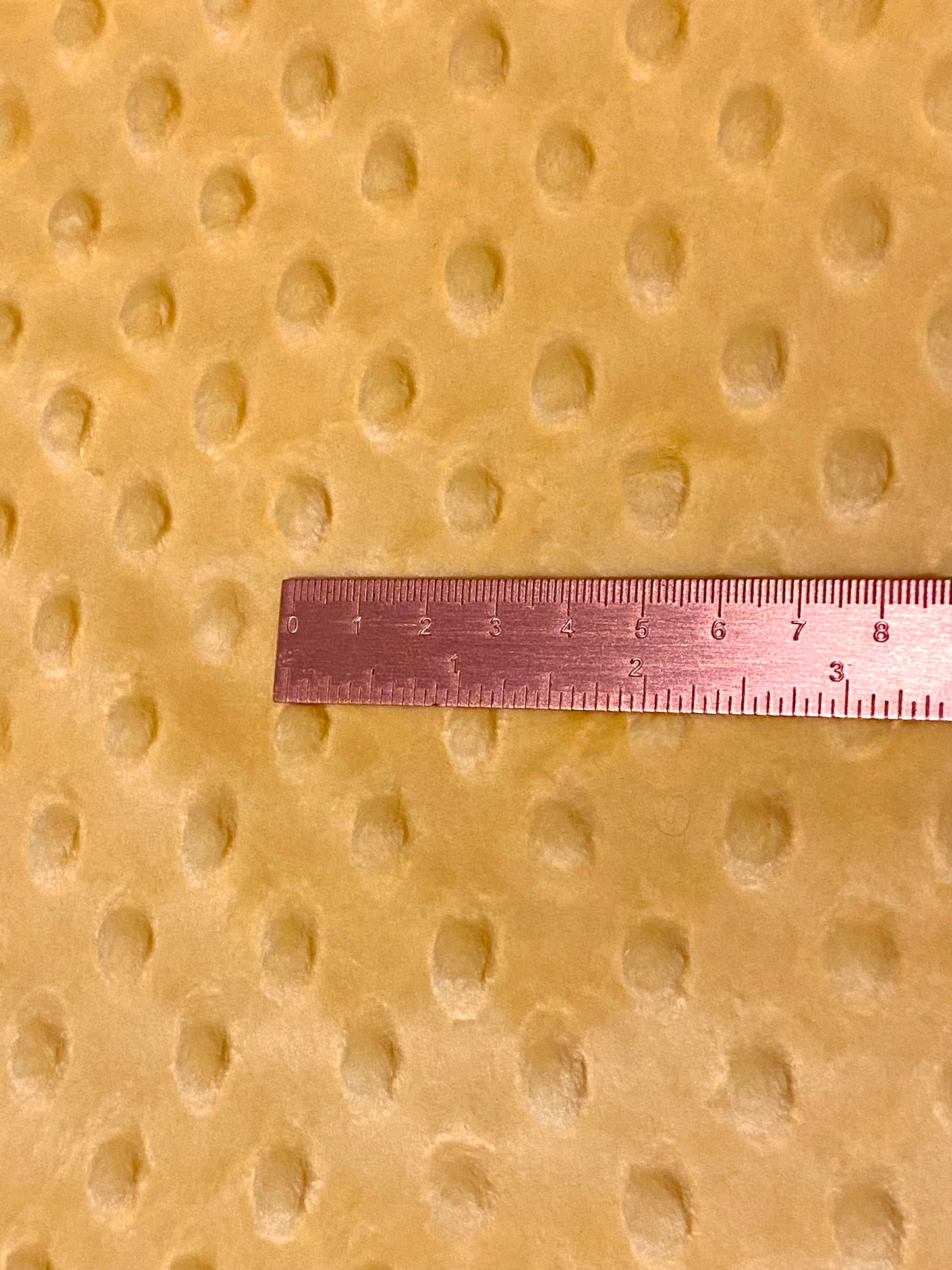 Polaire Minky Dimple - Jaune citron - Dernier reste