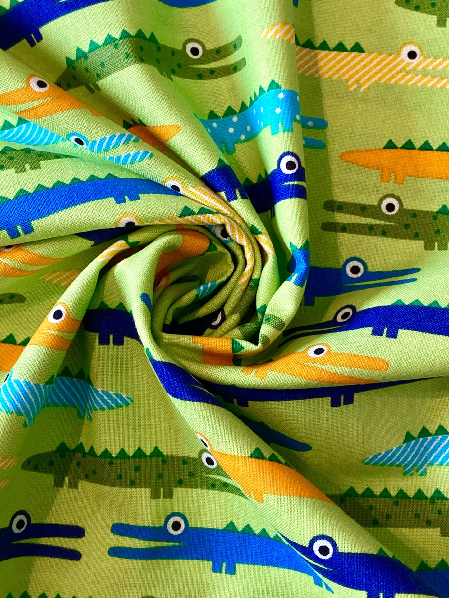 Urban Zoologie, Park - Crocodile Fabric