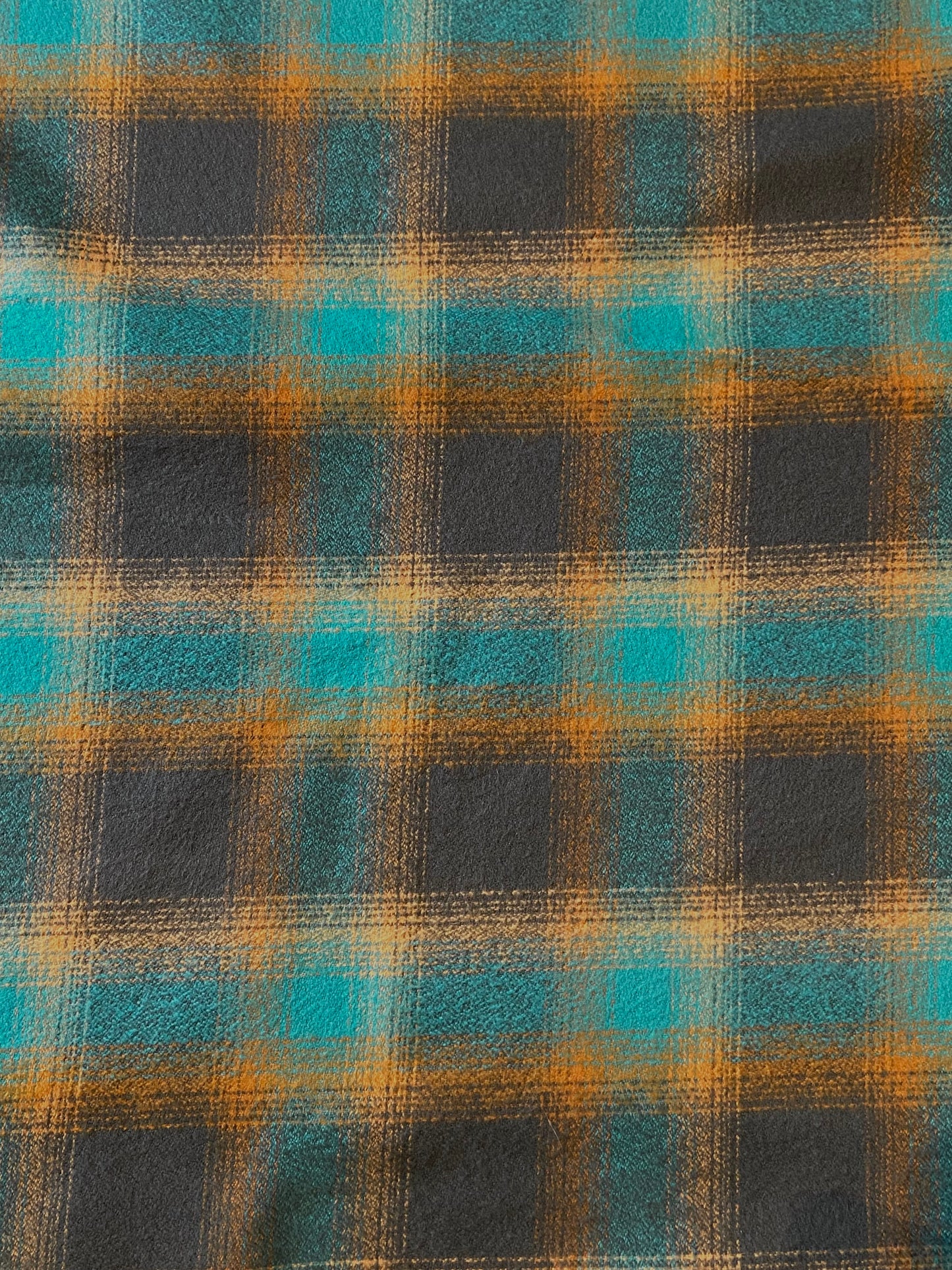 Gebürstete Mammut-Baumwolle - Grün