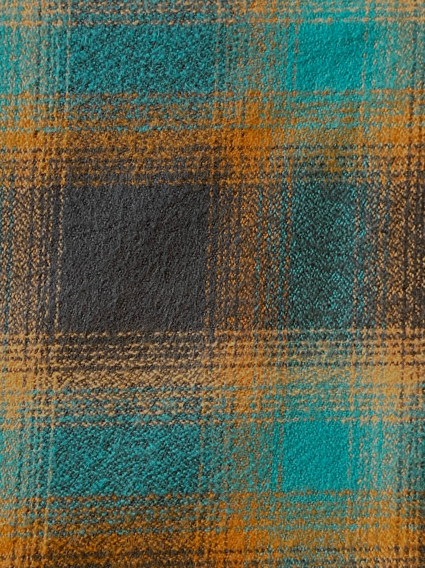 Gebürstete Mammut-Baumwolle - Grün