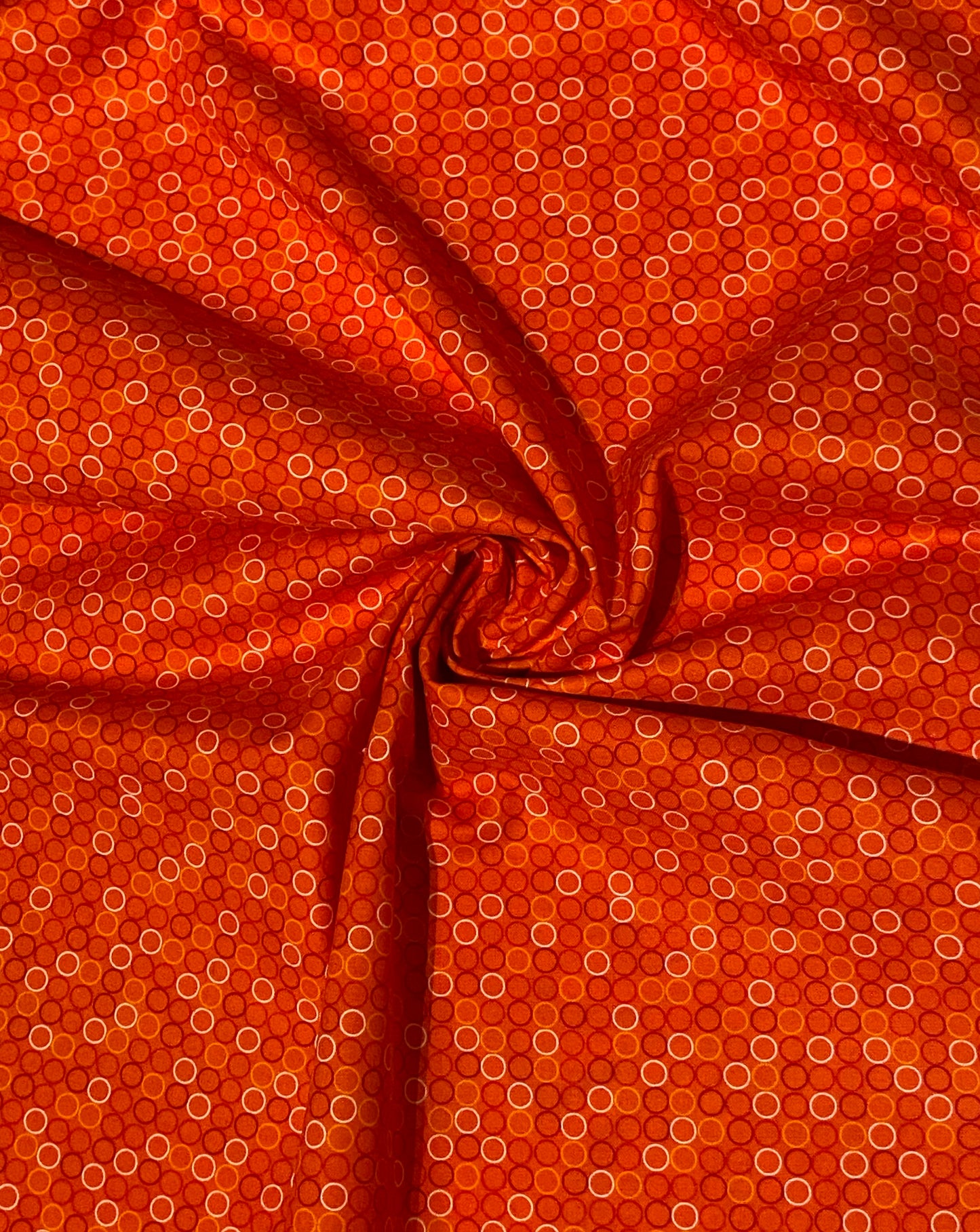 Tissu Spot On en orange mandarine