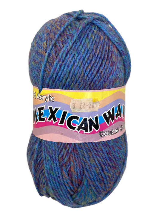 Mexican Wave Double Knit Acrylic Yarn by Elle