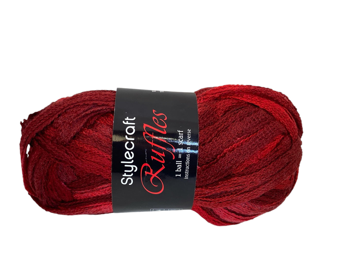 Stylecraft Ruffles Scarf 100% Acrylic Yarn