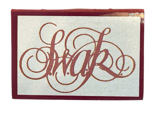 Cachet scellé avec un baiser (SWAK)