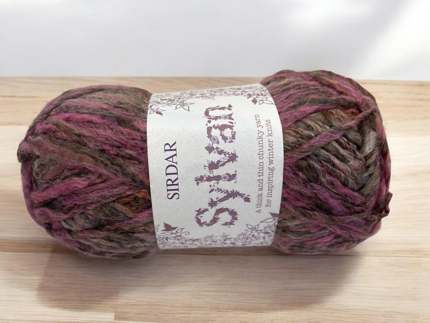Sirdar Sylvan Chunky Knit Acrylic and Wool Blend Yarn