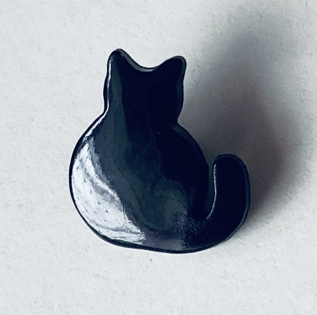 Cat Buttons - Black