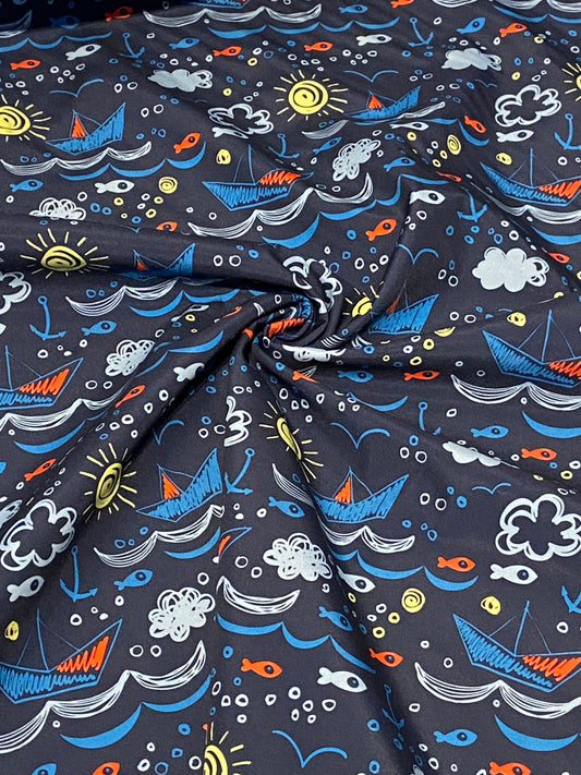 Polaire Softshell Navy Seaside - Dernier Restant 