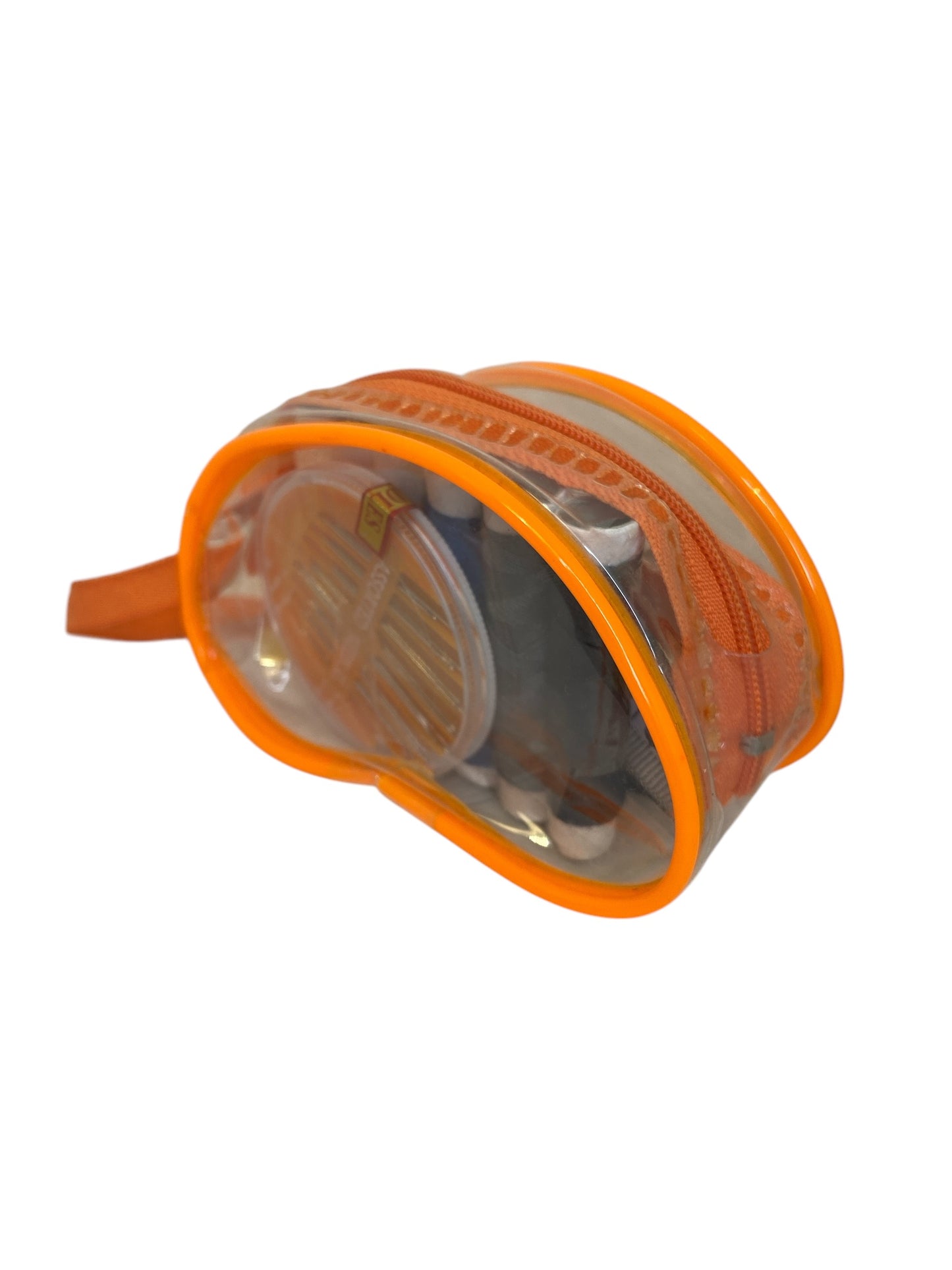 Kit de couture de voyage en orange