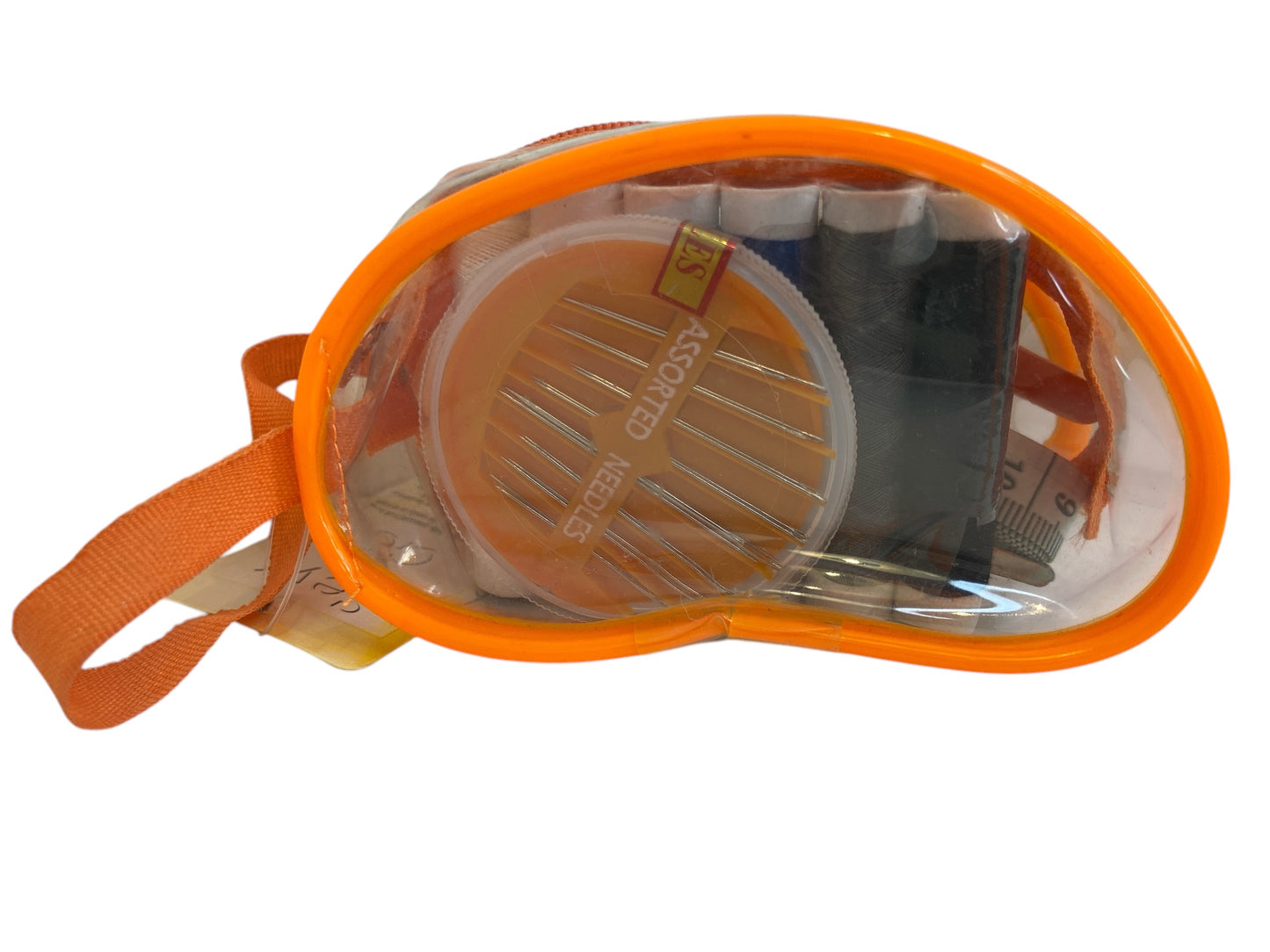 Kit de couture de voyage en orange